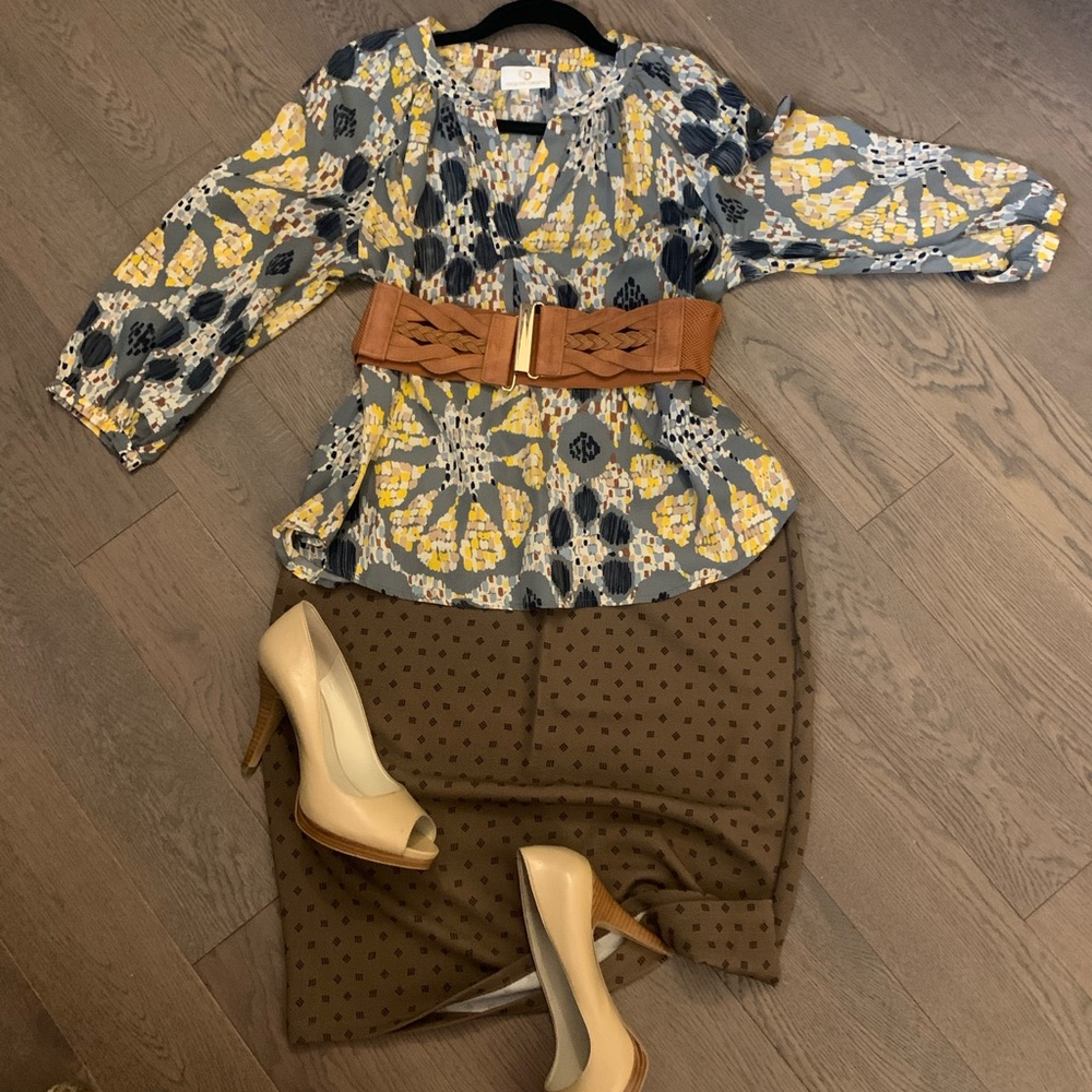 Casual collective peasant blouse